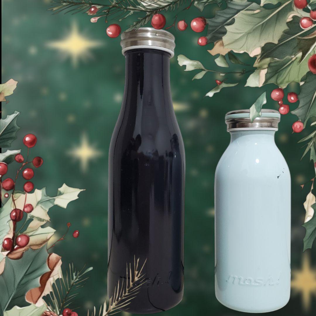未使用 傷ありステンレスボトル水筒mosh! 500ml 350ml