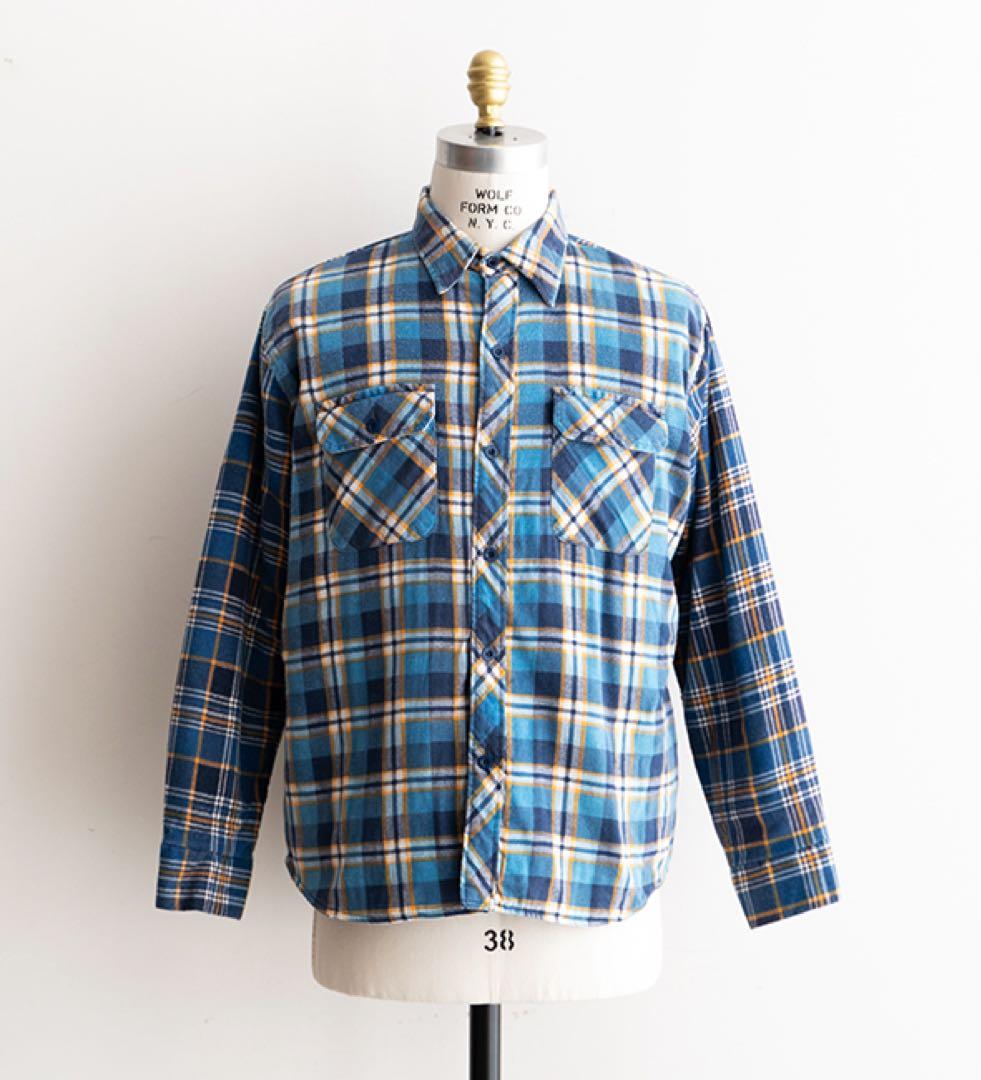 HEXICO ヘキシコ Custom Quilt Nel ShirtsL Hexico