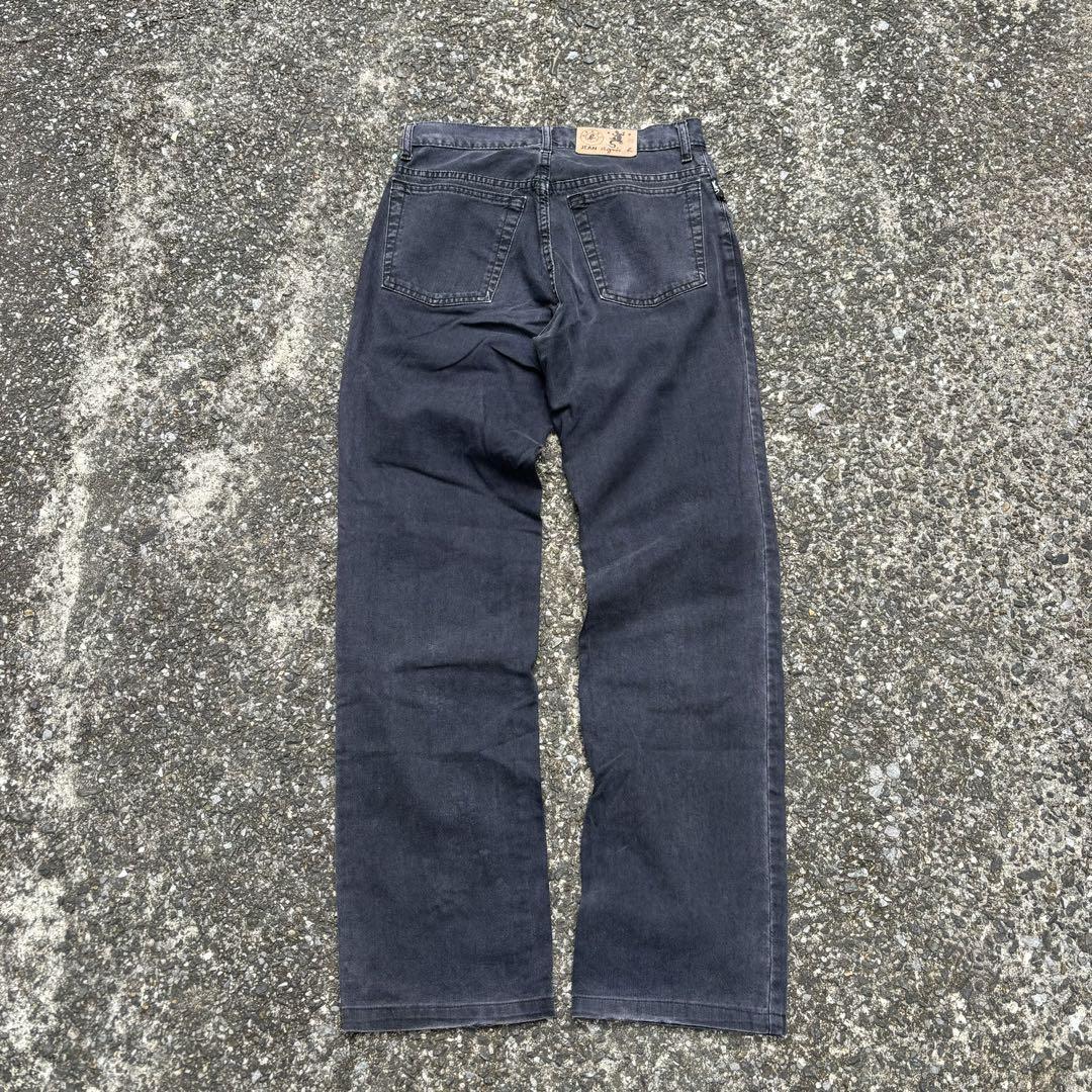 90s agnes.b homme フランス製 デニムパンツ ブラック トカゲ