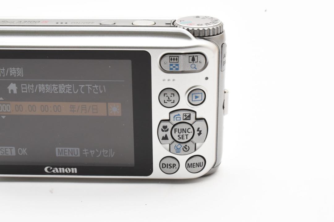 美品】Canon Powershot A3100 IS シルバー 動作確認済
