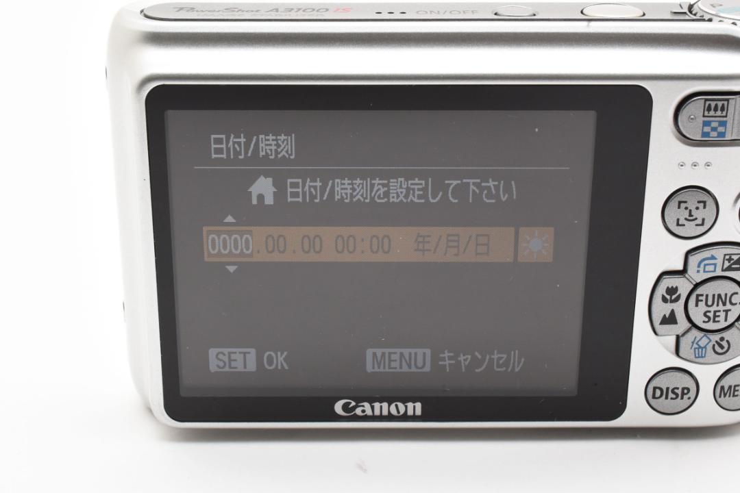 【美品】Canon Powershot A3100 IS シルバー　動作確認済