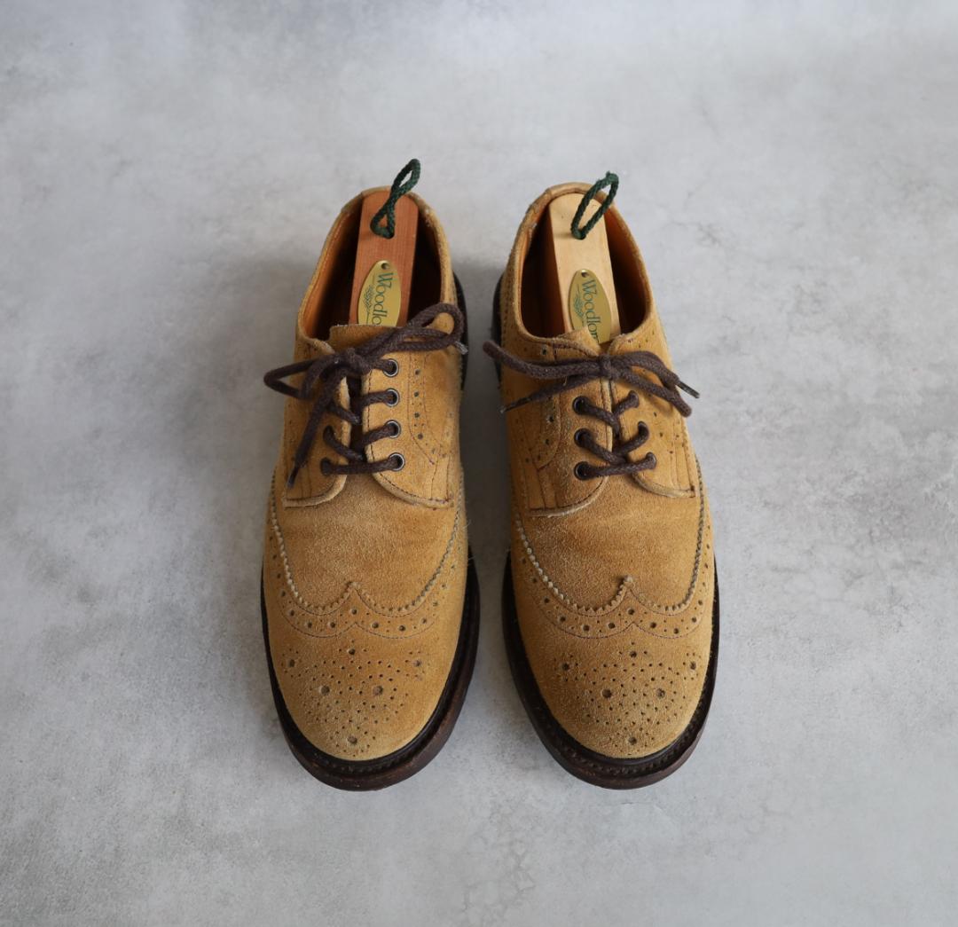 Tricker's 4.5　レディース ウィングチップ 英国製 再値下げ】【SUMMER SALE】トリッカーズ ACORN UKサイズ仕様
