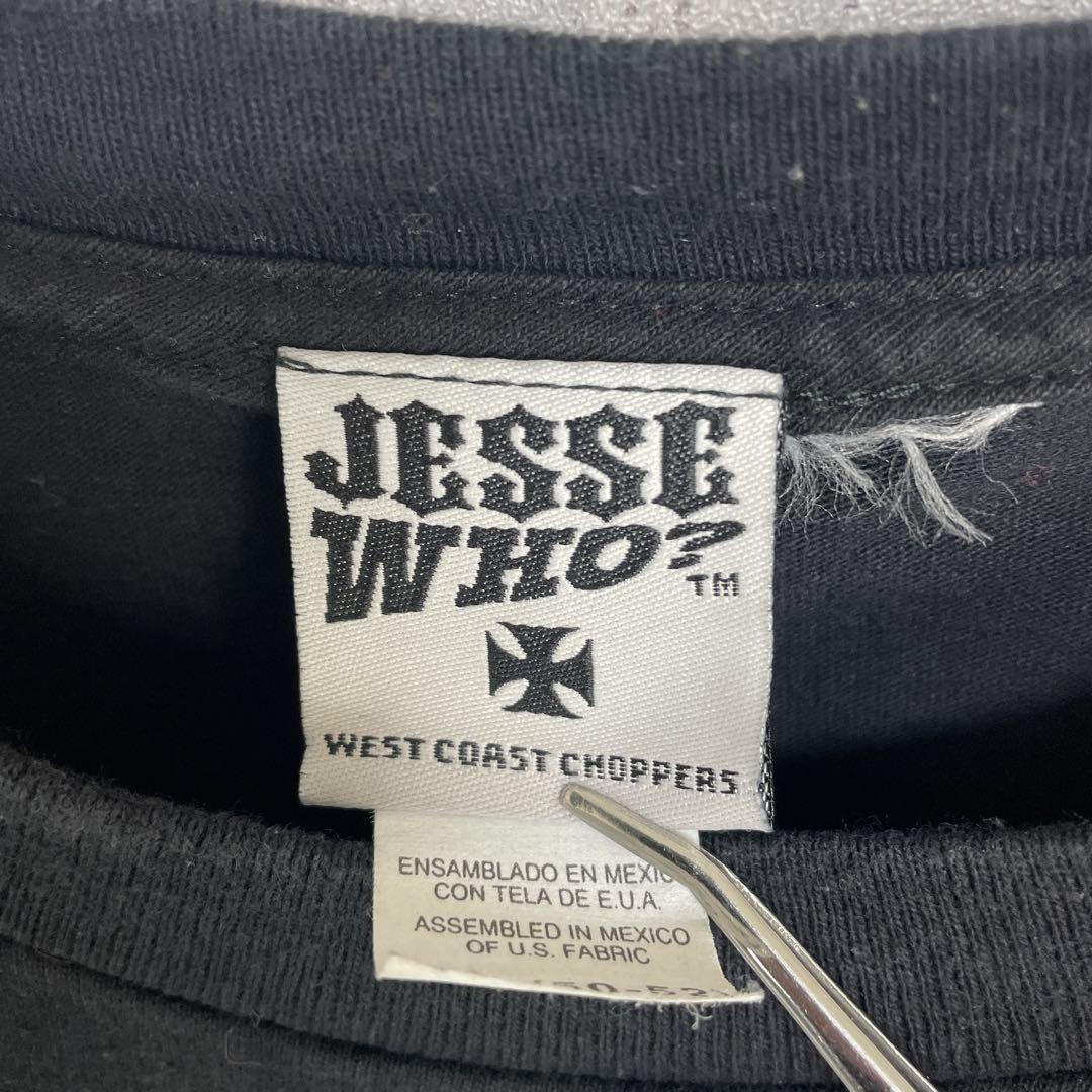 West Coast Choppers 00sプリント　ブラックTシャツ 2XL
