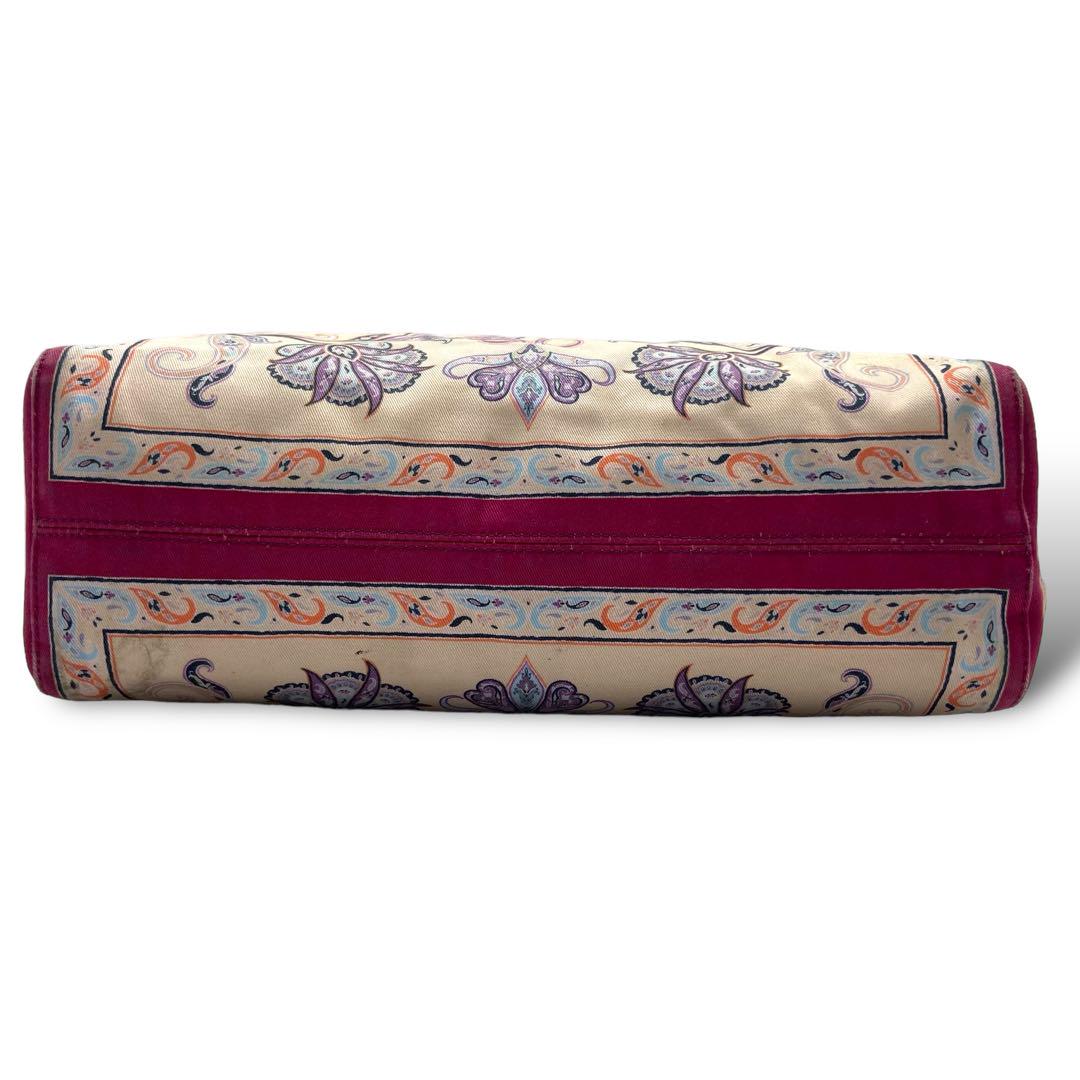 エトロ ETRO トートバッグ 肩掛け キャンバス ペイズリー柄 A4