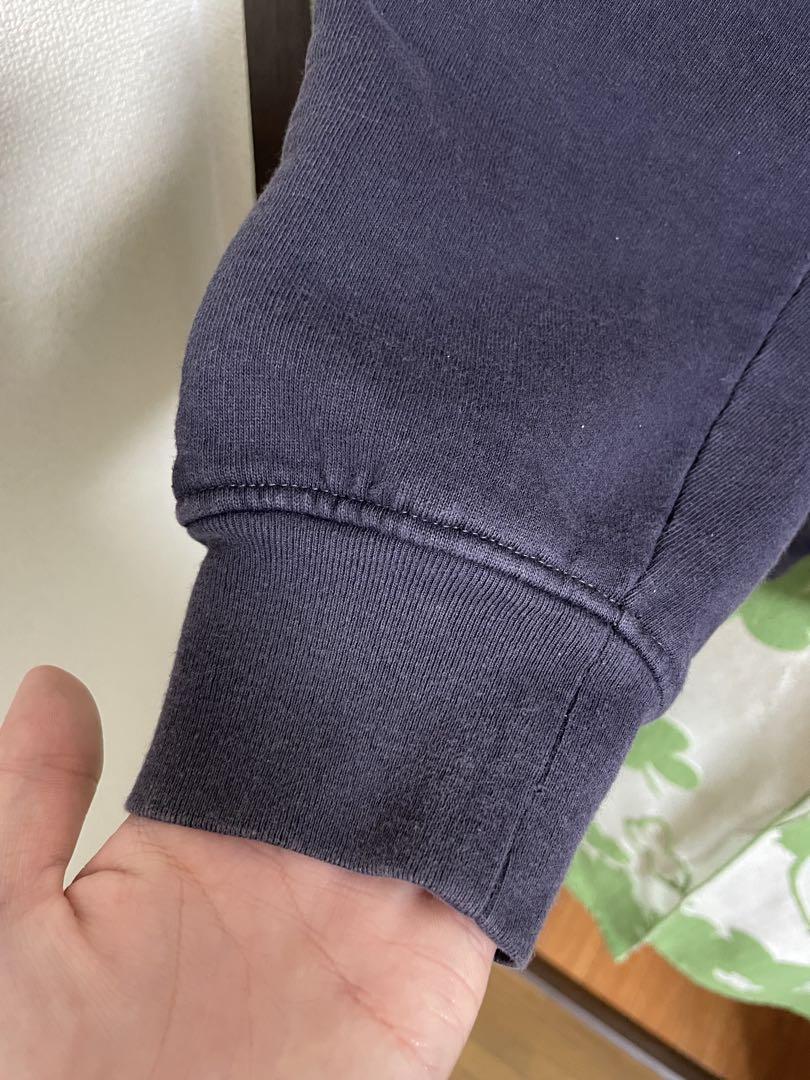 最終値下げ COMOLI 21AW 吊裏毛スウェット fade navy 4
