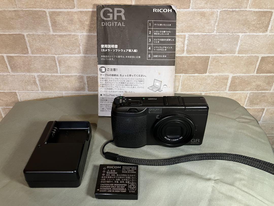 あ*n様 RICOH GR DIGITAL 使用感多め（概ね動作） あ*n様 RICOH GR DIGITAL 使用感多め（概ね動作）
