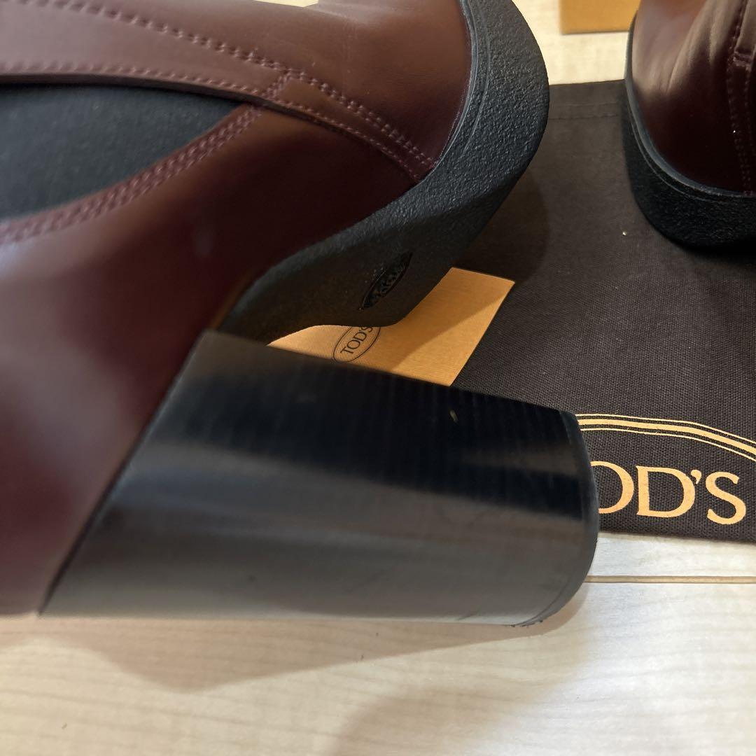 TOD'S 】極美品✨サイドゴアブーツ 38 - メルカリ