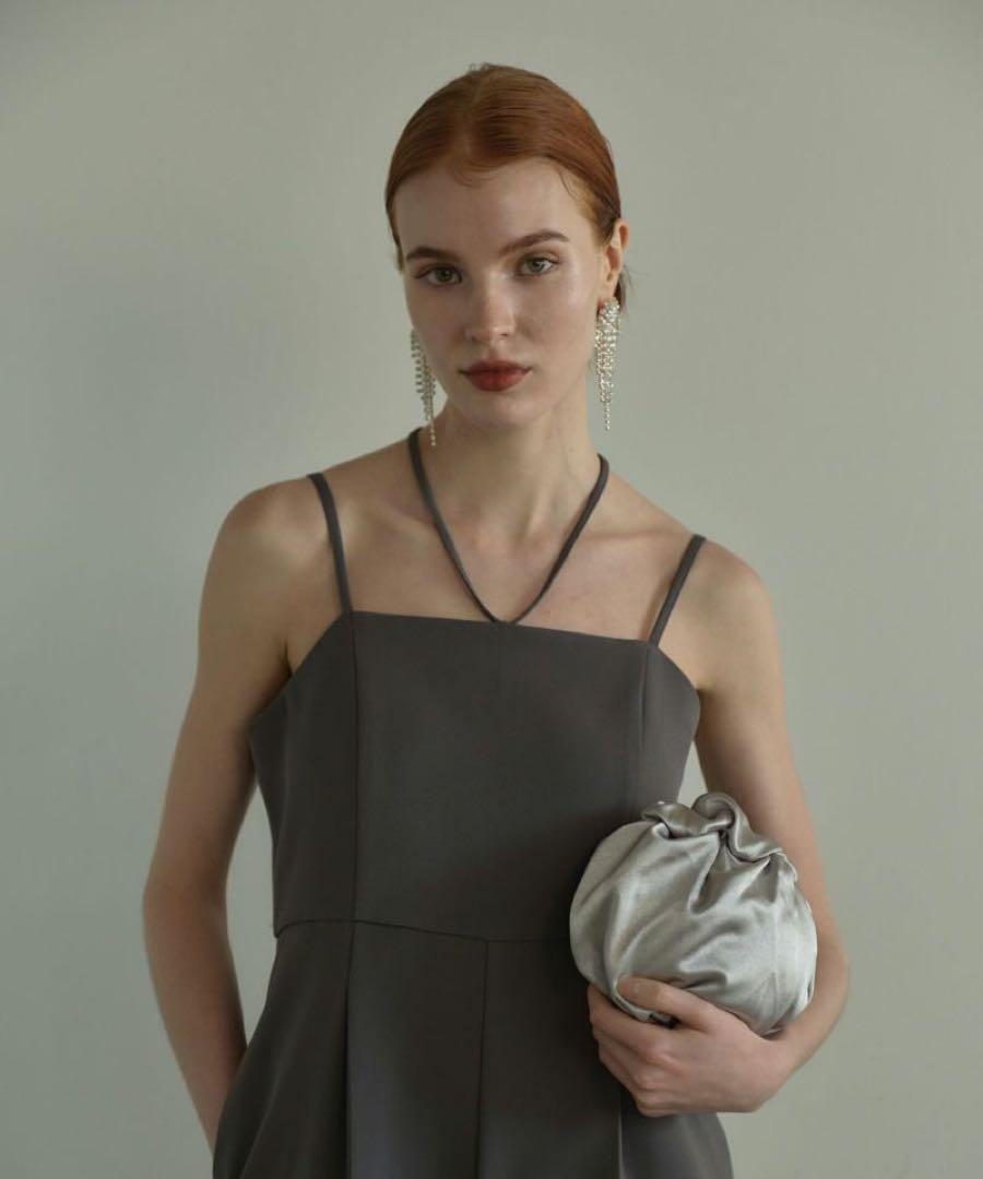 【ANDESED】double cross all in one dress