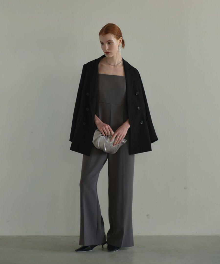 【ANDESED】double cross all in one dress