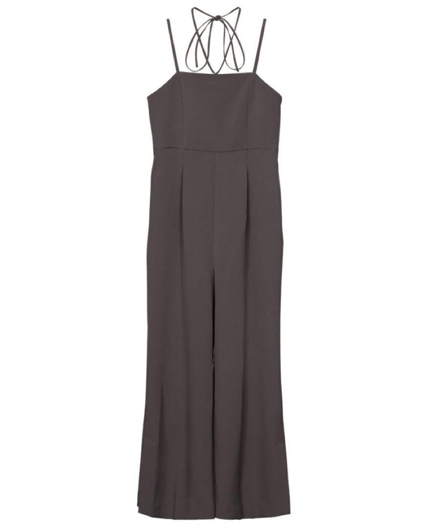【ANDESED】double cross all in one dress