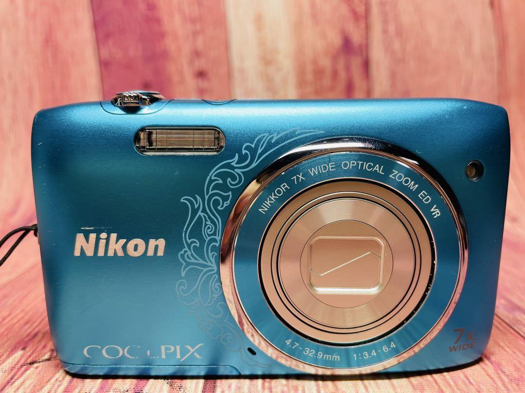 Nikon ニコン COOLPIX S3500 オリエンタルブルー