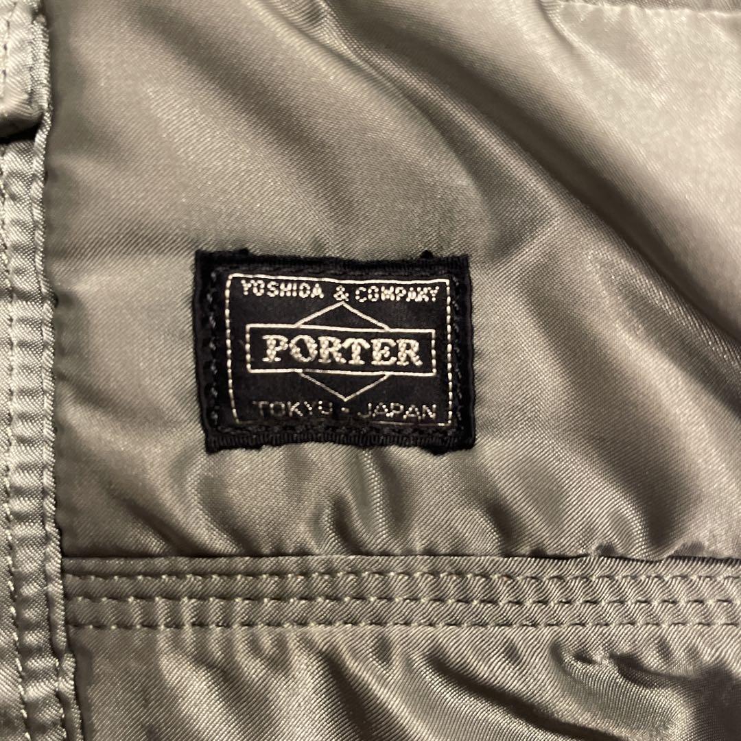 【美品】✨ポーター タンカー ドラム ボストンバッグ グリーン　Porter