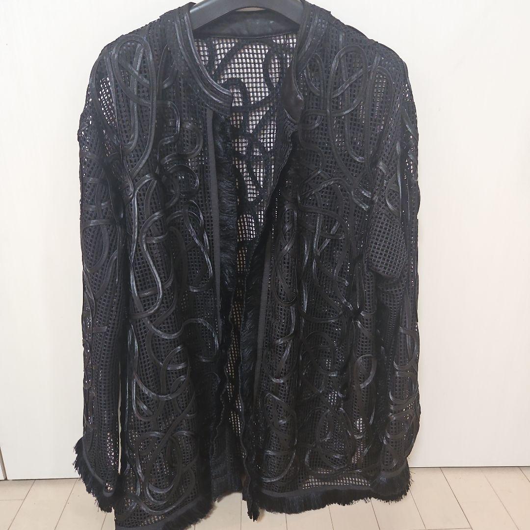 ★美品★MEDI TAPE EMBROIDERY MESH JACKET