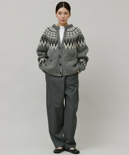 Curensology ノルマンディーニットカーディガン Curensology ノルマンディーニットカーディガン