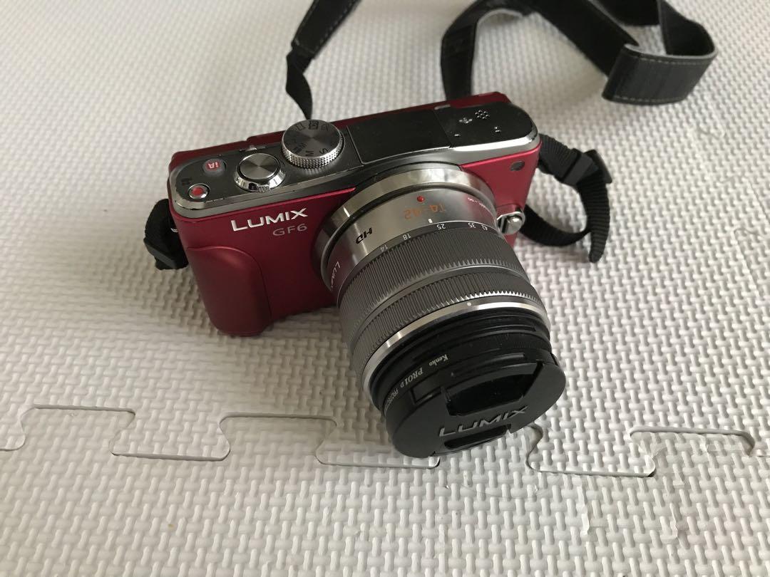 激安　LUMIX GF6 ミラーレス一眼 赤