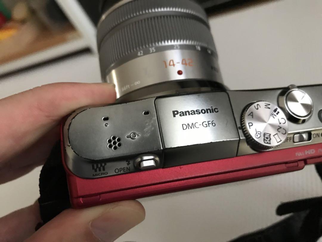 激安　LUMIX GF6 ミラーレス一眼 赤
