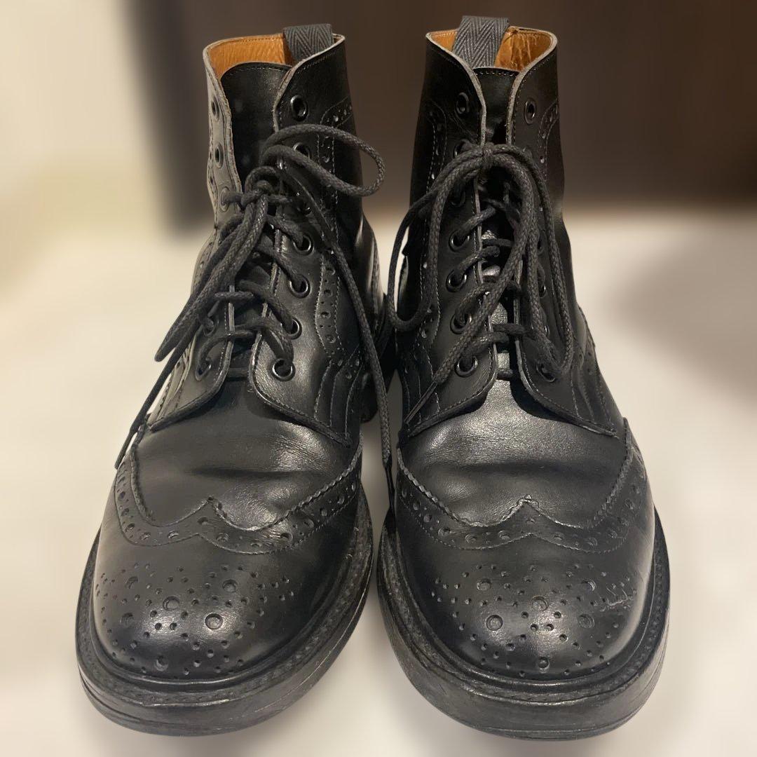 Tricker’s Stow トリッカーズ ストウ ブーツ UK7.5ブラック