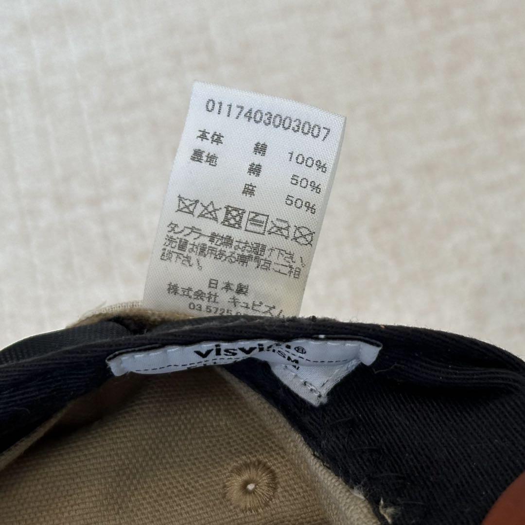帽子 VISVIM CAMP CAP (PEERLESS) BEIGE