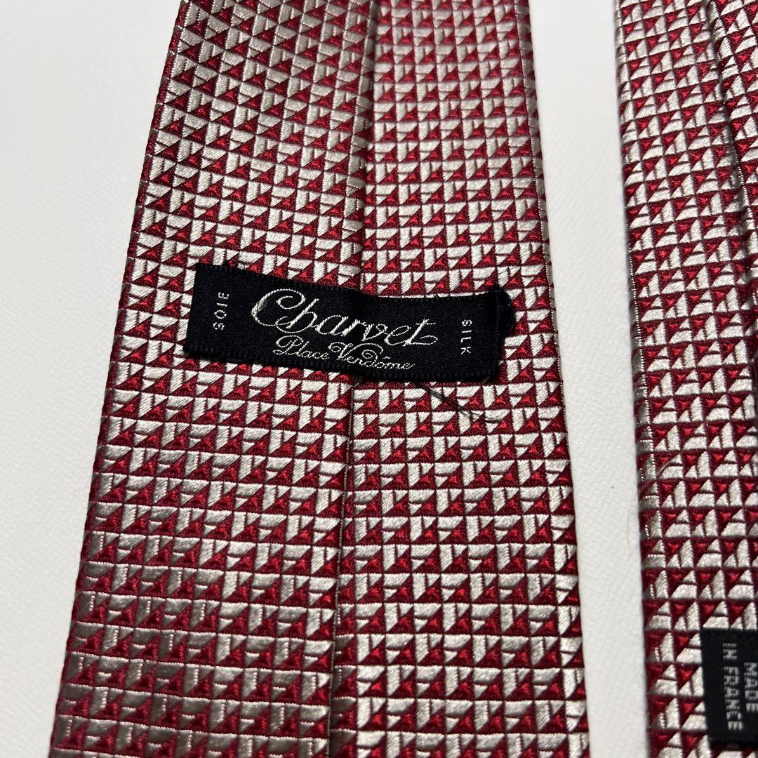 近日削除】Charvet（シャルべ） シルクネクタイ - メルカリ