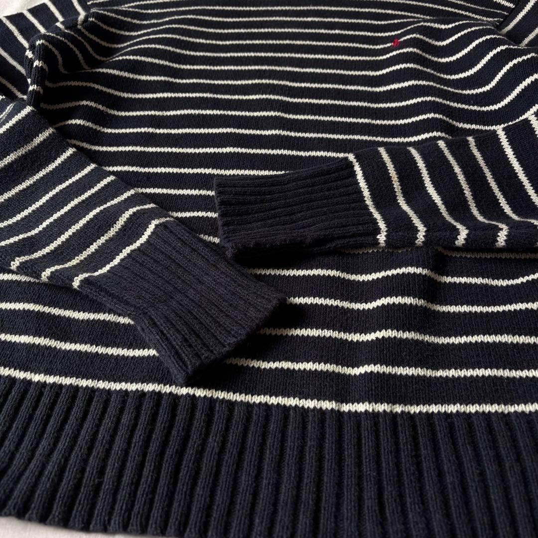 90s POLO Ralph Lauren border cotton knit