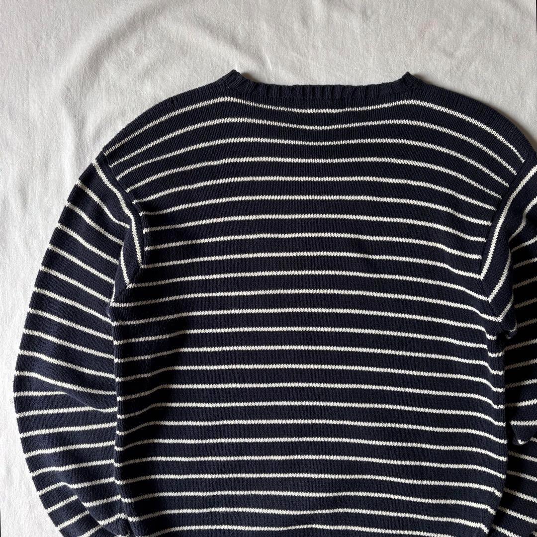 90s POLO Ralph Lauren border cotton knit