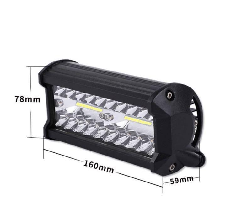 LED作業灯 LEDワークライト 新品 120w 集魚灯 高輝度 8個セット