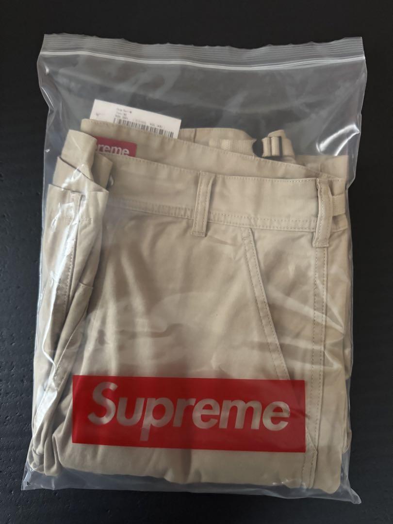 25ss supreme week13 Cargo Short 32 Tan - メルカリ