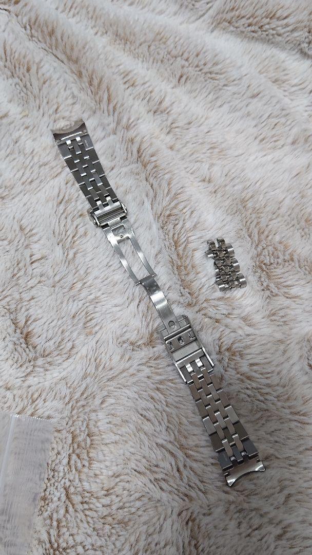 20mm メタル時計バンド ステンレススチール ANGUS ジュビリー