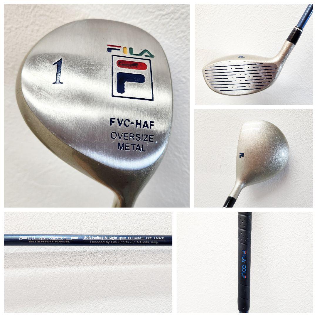(43)⛳FILA レディースクラブ７本セット　このままラウンドへGO！