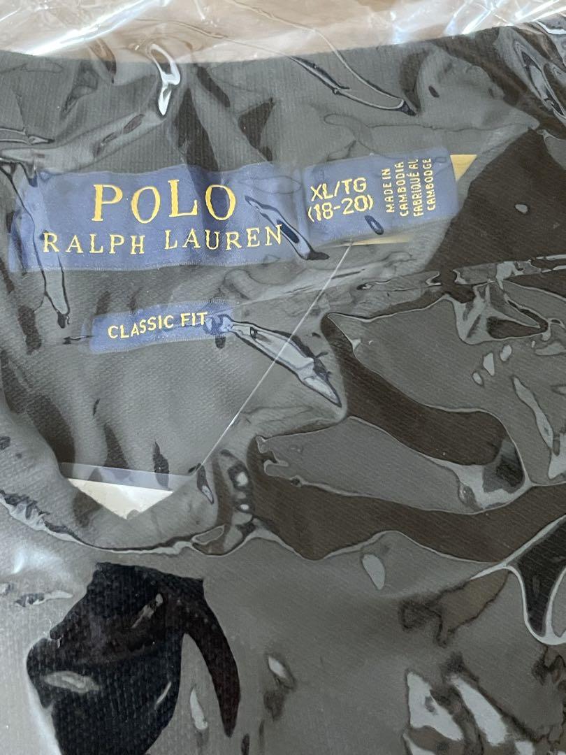 新品未着用品　Polo Ralph Lauren ブラック　ポロシャツ　M