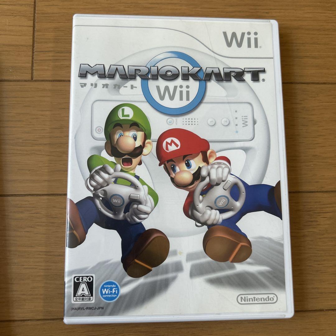 Wii カセット付き Wiiセットとカセット - メルカリ