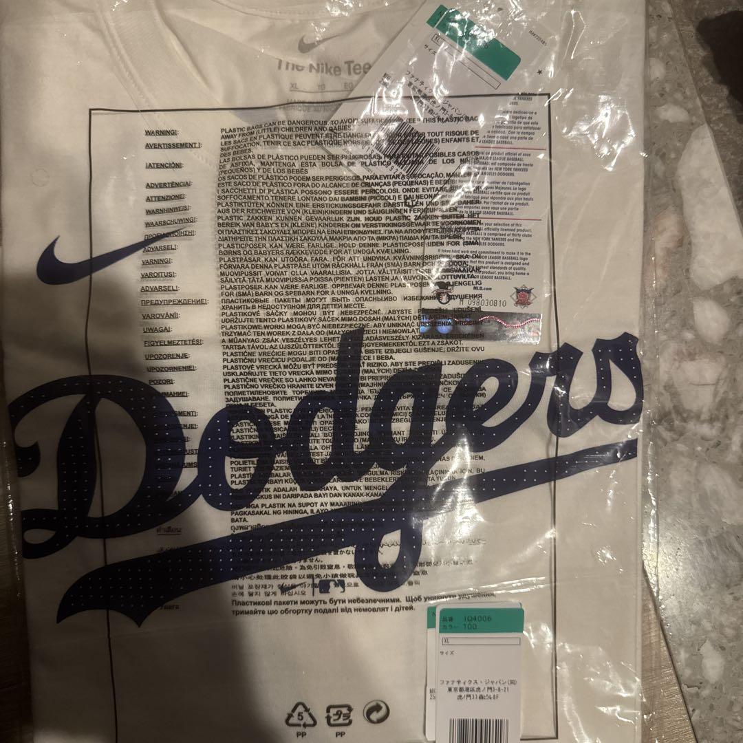 NIKE ドジャース 大谷翔平 Tシャツ XLサイズ 東京シリーズ