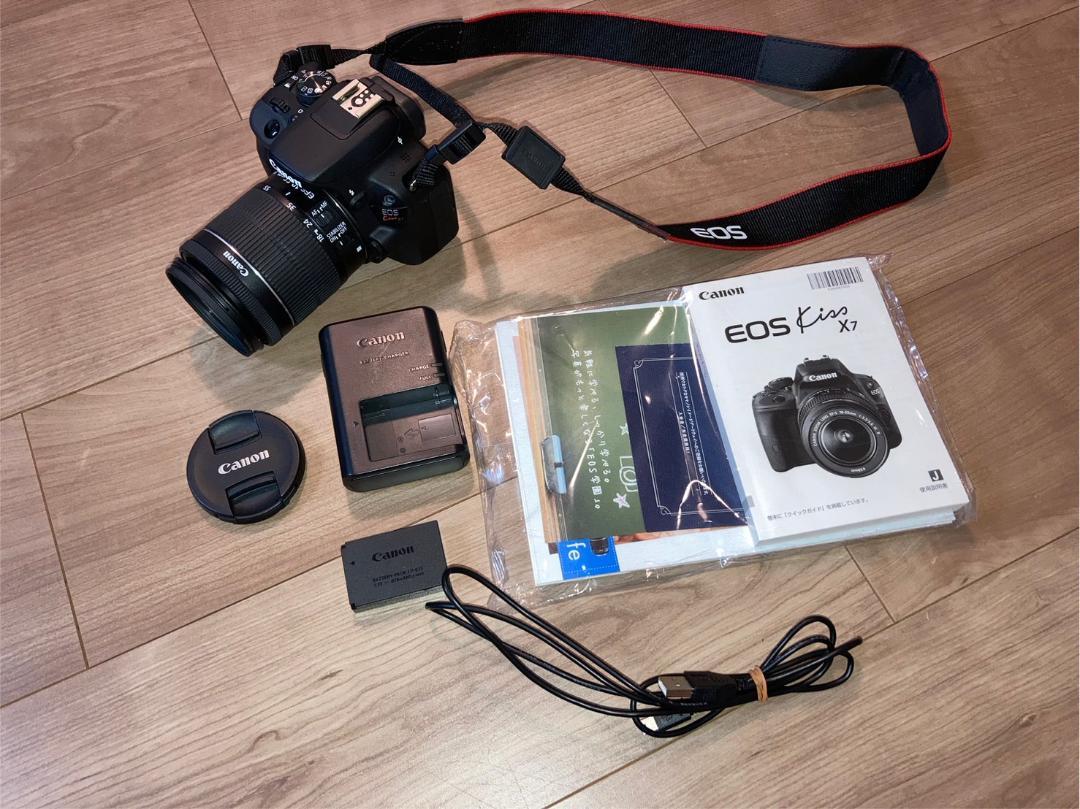 Canon キヤノン EOS Kiss X7 デジタル 一眼レフ カメラ 美品