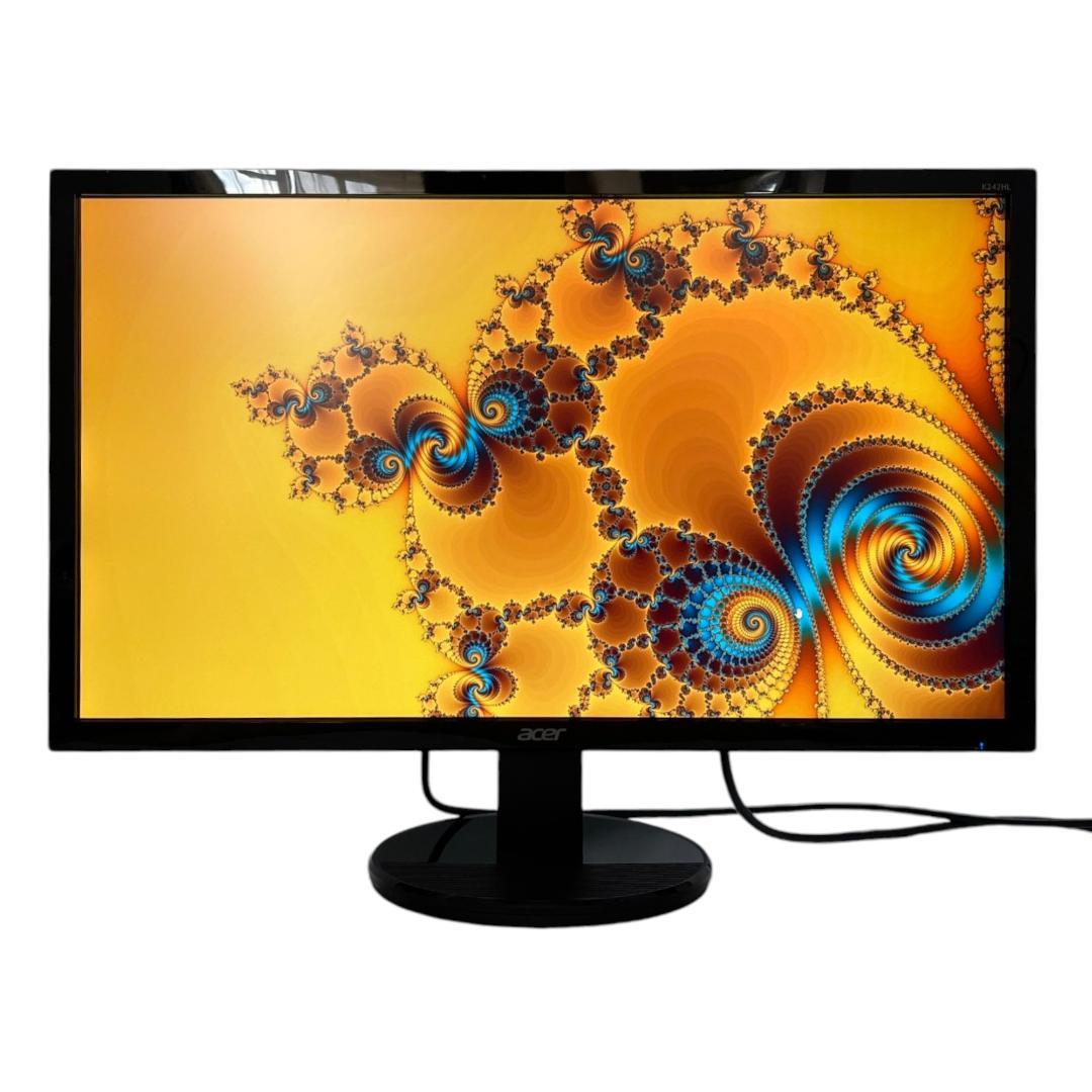 【2台セット】acer 24インチ液晶モニター K242HLBID