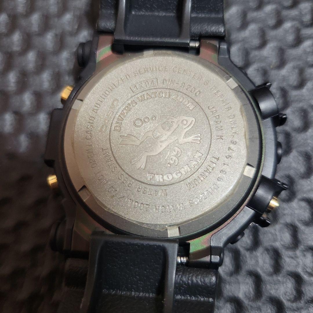 時計 G-SHOCK FROGMAN DW-8200BU-9AT