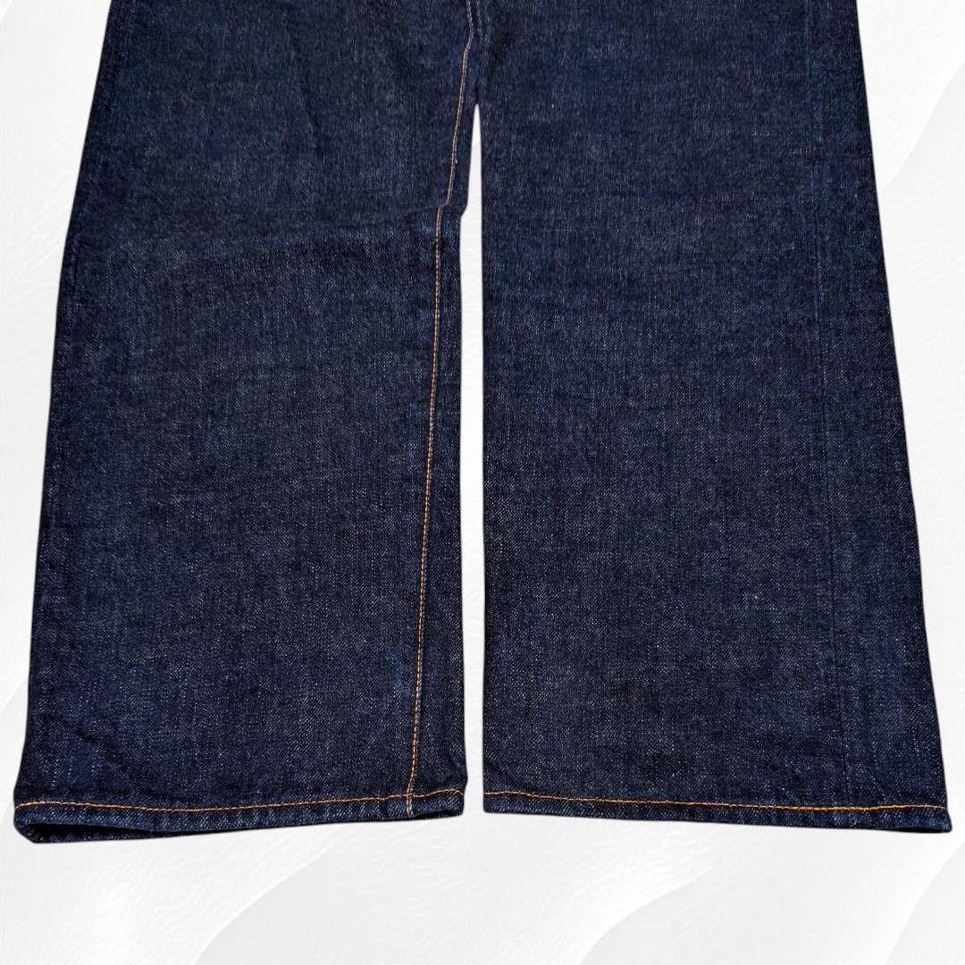 EVISU】エヴィス ビックカモメ　朱耳　2001 大黒 W30×32 EVISU - EVISU】エヴィス ビックカモメ 朱耳 2001 大黒 W30×32の