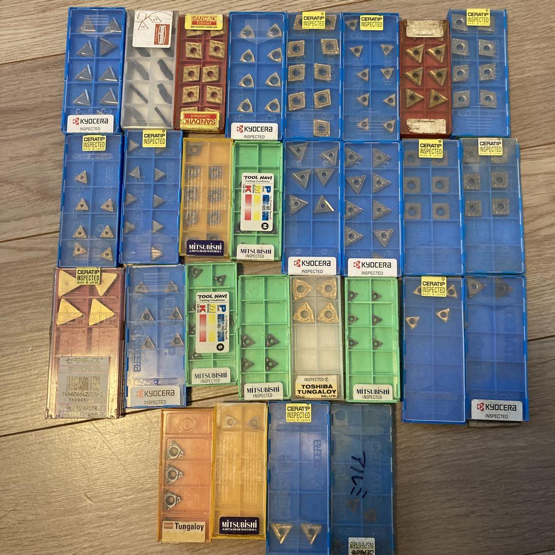 旋盤　スローアウェイチップまとめ売り