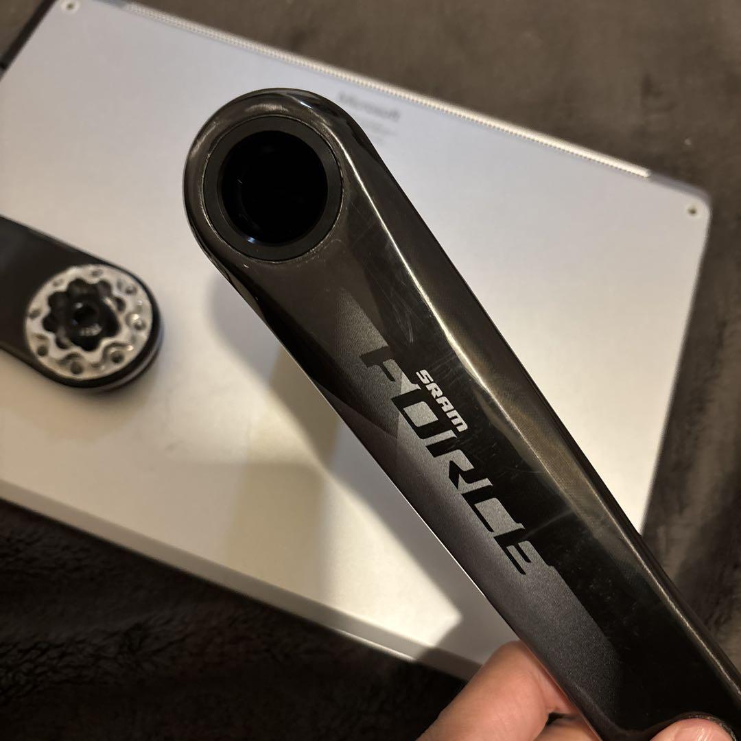 sram force クランク アーム　165mm　カーボンクランク