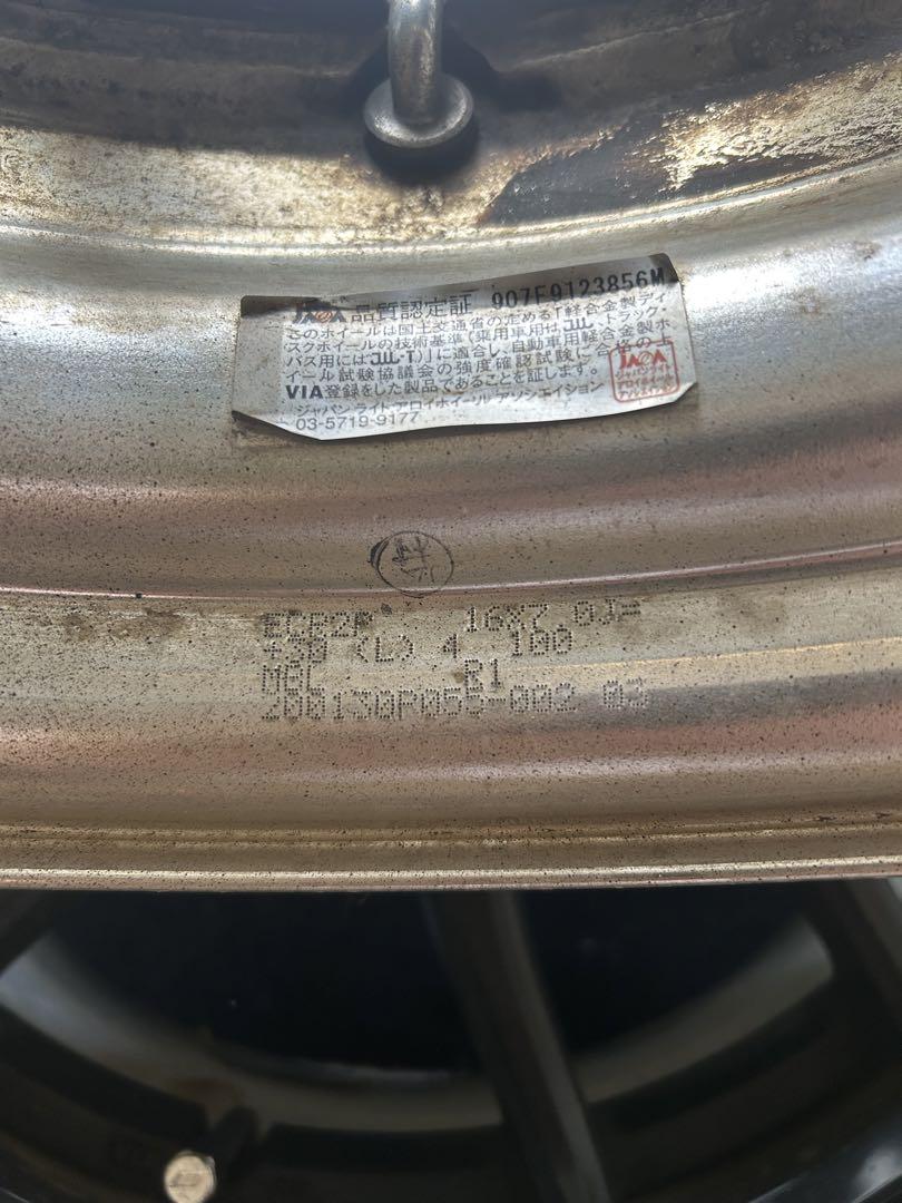 16インチホイールセット 165/50R16