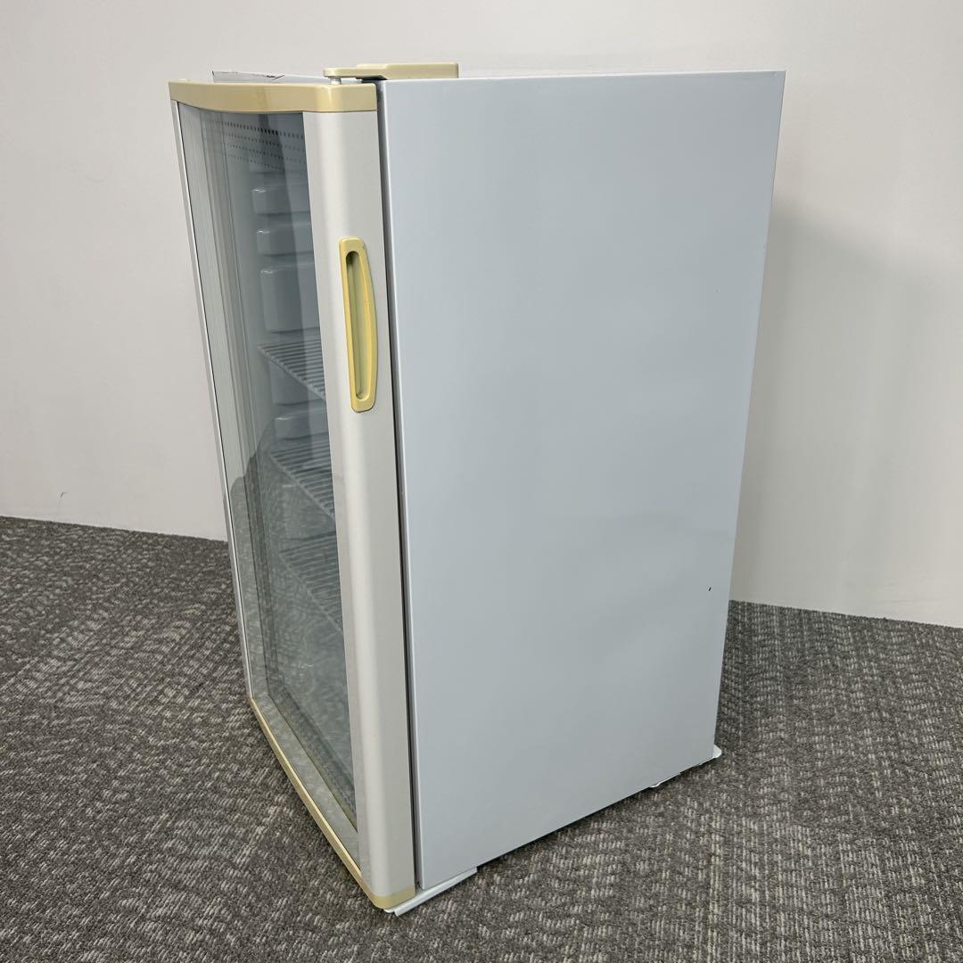 63 業務用 冷蔵ショーケース オフィスコンビニ XW-105 左右開き 小型