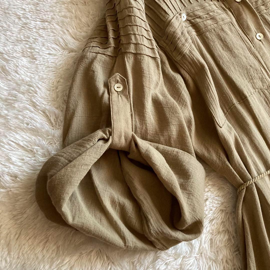 【Spell】スペルアンドジプシーコレクティブ ロング シャツワンピースマキシ丈 【Spell】スペルアンドジプシーコレクティブ ロング シャツワンピースマキシ丈