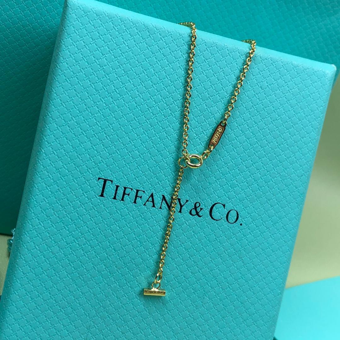 Tiffany & Co. ゴールドバーネックレス Tiffany & Co. ゴールドバー ネックレス - メルカリ