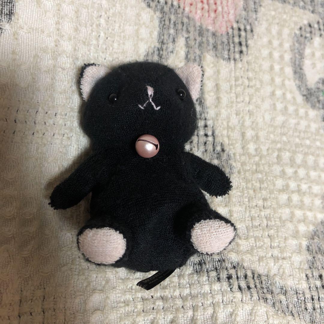 サンレモン　ピクニックワールド　チリリンズ　黒猫　ぬいぐるみ　中古品