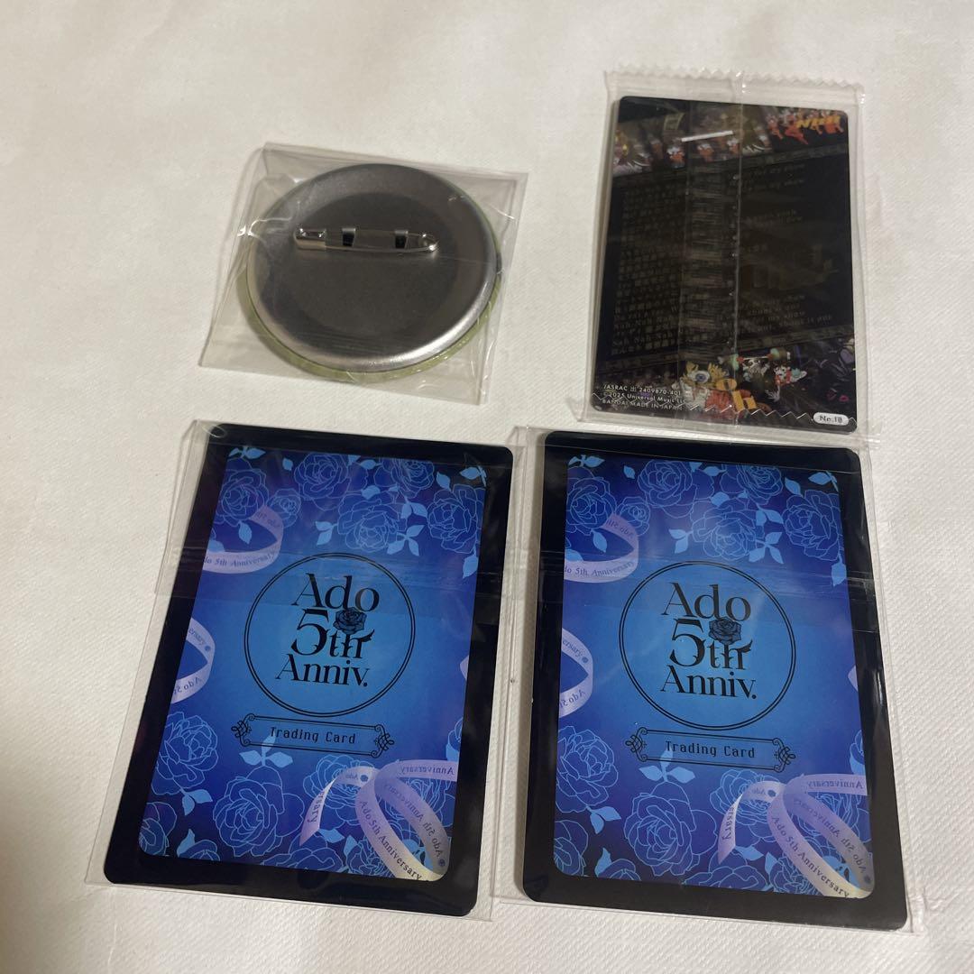 Ado 5th POPUP-STORE トレーディングカード Ado 5th Anniversary 5周年 POP UP POP-UP STORE ポップアップ