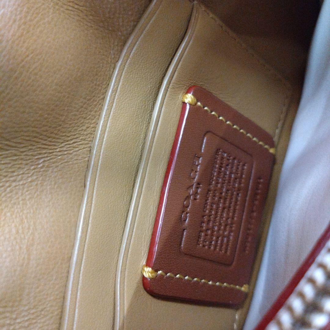 COACH】コーチ グラブタンレザー フローラル ボウ 花柄 フラワー