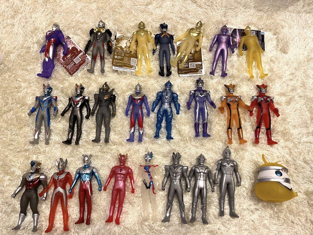 【限定ソフビ】ウルトラマン フィギュア 24体セット