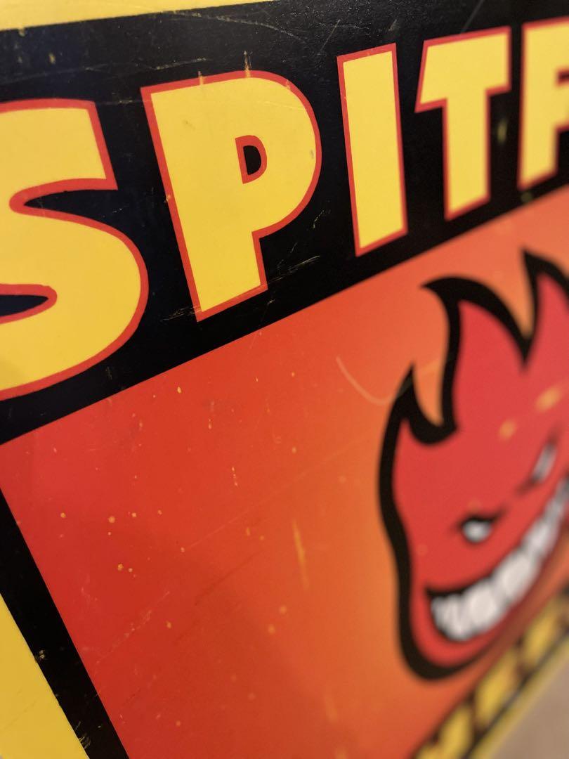 ラスト1枚　SPITFIRE 看板 ヴィンテージ 当時物 スピットファイア　レア