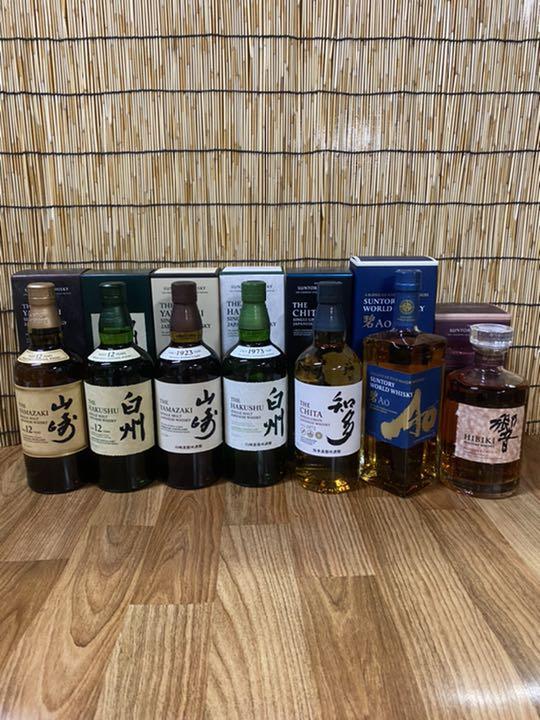サントリーウィスキーまとめ売り
