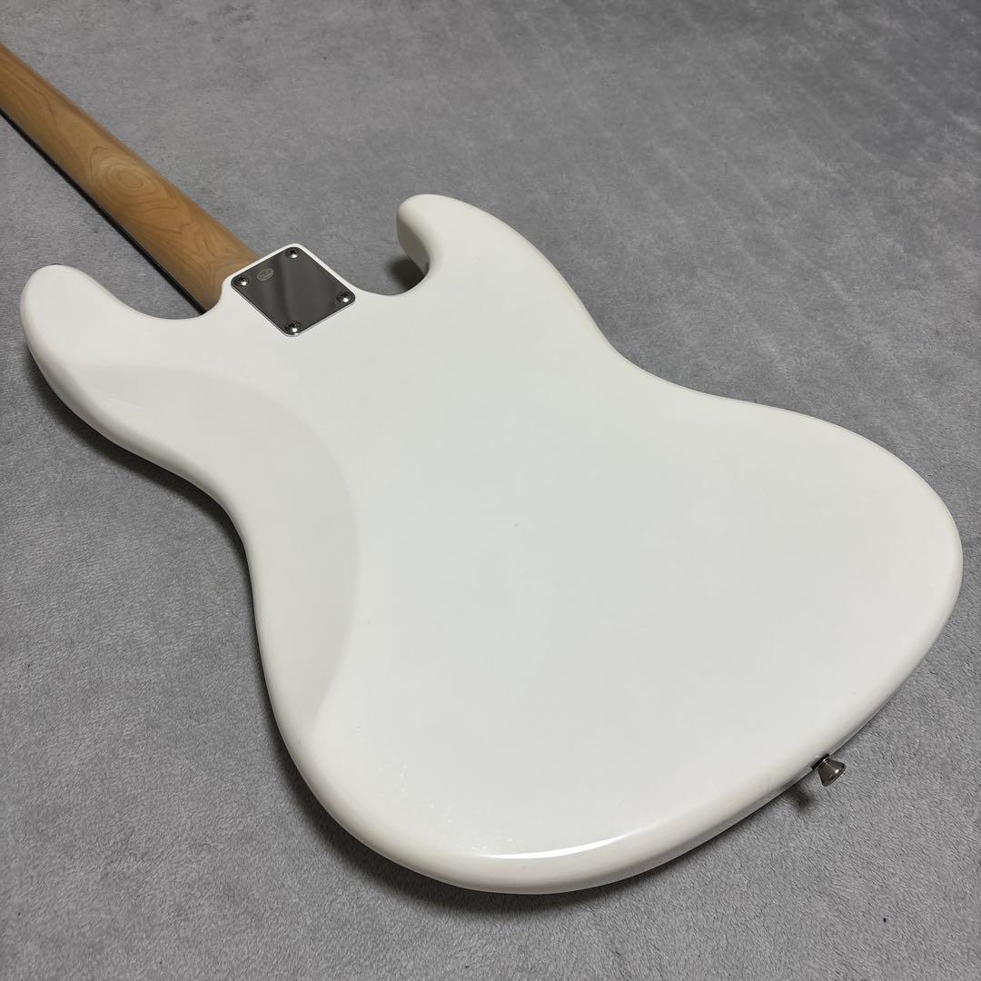 希少 バッカス 左利きベース BJB-1R-LH ホワイト 白 レフティ BJB-1R-LH OWH (Bacchus / バッカス) エレキベース