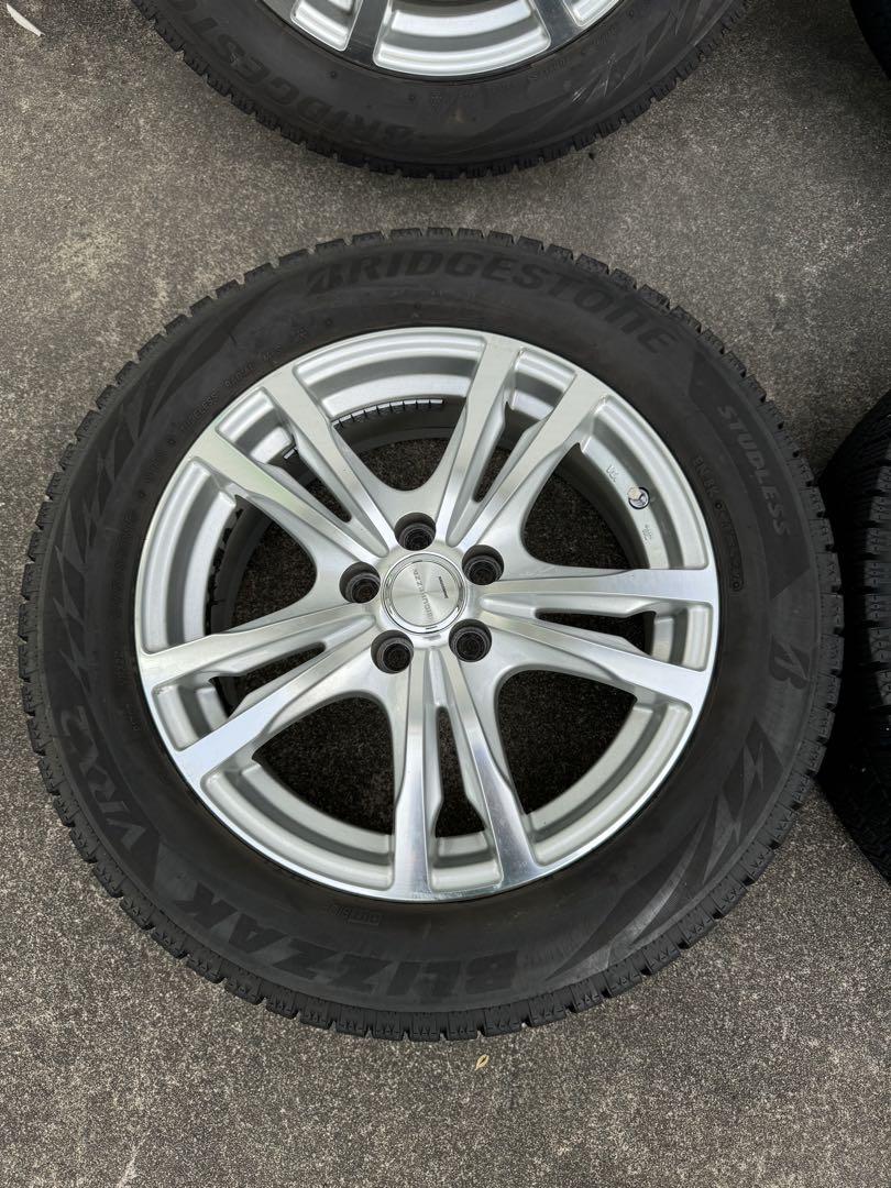 ①ブリヂストン スタッドレス VRX2 ホイールセット